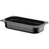 Ristotecno Bacinella Gastronorm GN 1/3 in policarbonato nero (cm. 32,5x17,6) - 6.5 cm