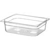Ristotecno Bacinella Gastronorm GN 1/2 in policarbonato trasparente (cm. 32,5x26,5) - 6.5 cm
