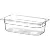 Ristotecno Bacinella Gastronorm GN 1/3 in policarbonato trasparente (cm. 32,5x17,6) - 10 cm