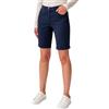 Damart - Bermuda in cotone elasticizzato da donna, Blu marino, 44