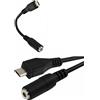 Mr. Gadget's Solutions Mr Gadget Solutions® - Cavo adattatore audio da micro USB 5 pin maschio a 3,5 mm femmina