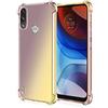 HUANGTAOLI Cover per Motorola Moto E7 Power, Rinforzare la con Angoli in Morbida Colorato Silicone Protettiva Bumper Custodia per Motorola Moto E7 Power