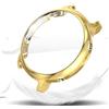 XoTek Custodia Full Cover Case per Huawei Watch GT 3 42mm / 46mm Screen Protector (GT3 42mm, Gold)