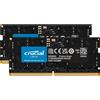 CRUCIAL Ram SO DIMM Crucial DDR5 5600 MHz 32 GB (2x16) CL 46 Nero