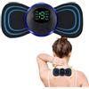 Stock Líder Stock Leader-Massaggiatore Portatile Muscolare Con 2 Pezzi di Ricambio Senza Fili Autoadesivo, Massaggiatore Ems, Massaggiatore Di Spalla E Collo, Sollievo Dal Dolore Del Corpo Muscolo