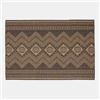 DEGHI Tappeto da esterno 300x200 cm a fantasia beige