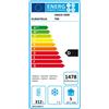 Klimaitalia Tavolo refrigerato ventilato con alzatina Modello SNACK4200TNF Quattro porte