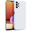 MyGadget Cover per Samsung Galaxy A32 5G - Custodia in Silicone Morbido a Doppio Strato - Case con Protezione Fotocamera & Fodera Interna Antigraffio - Bianco
