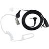 EuAcesry Auricolare Radio di Sicurezza con Microfono PTT, 1 Pin 2,5 mm Compatibile con Walkie Talkie TL-KR T92 H2O T82 T62 T60 XT180 e Co-b-ra - Cuffia con Tubo Acustico ad Aria