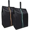 Eco Right Ecoright Shoe Bags for Travel, Set of 2, 100% Recycled Water-Resistant Zipper Pouch Bags, Shoe Bags for Storage, Travel Essentials for Men & Women(Pack of 5)