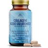 Ribovita Collagene VERISOL 2500mg e Acido Ialuronico | Antiage Pelle, Articolazioni, Capelli e Unghie | Con Coenzima Q10, Biotina, Zinco e Vitamina C | 120 Capsule Made in Italy