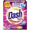 Dash Color Polvere fresca - Detersivo in polvere per capi colorati brillanti e freschi - 100 lavaggi
