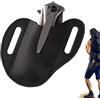 Generic Porta coltelli tascabili, da uomo, in pelle, organizer per coltelli, guaina pieghevole per campeggio, caccia o attività all'aperto