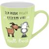 Sheepworld Tazza con motivo stampato Ich haben heute extrem viel Zero Bock, con fascetta