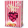 CRISPO Confetti Pelatina Etna alle mandorle ricoperti di cioccolato, colore rosso. 400gr Crispo