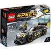 LEGO Speed Champion Mercedes AMG GT3 con Minifigure del Pilota, Set di Costruzioni, Idea Regalo per Tutti Gli Appassionati di Motori e per Bambini +7 Anni, 75877
