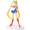 FISAPBXC Figurina Sailor Moon, 16 cm Figura Anime, Anime Cartoon Sailor Moon Action Figure, Cartoon Cake Decorazione per Figure da Collezione Doll Giocattoli e Decorazione Torta di Compleanno