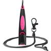 ACME Fischietto per cani n. 211,5 (aggiornamento 2023) con laccetto per fischietto 0 in nero opaco | Alpha | Ideale per il richiamo | Ampia portata | Frequenza standardizzata (Black/DG Pink)