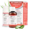 Q1 Q-Acne Complex, e Detersion, Kit Completo per Trattamento Acne | Crema con Acido Salicilico Viso e Sapone Detergente Anti Punti Neri e Brufoli, Azione Efficace contro Acne Ormonale e Giovanile