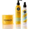 COCUNAT - Curl Booster + Boombastic + Curl Spray - Gel definente - Maschera Nutriente - Idrata, Nutre, Rinforza, Elimina L'effetto Crespo e Districa - Curly Method - 250 ml - 200 ml - 125