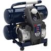 Campbell Hausfeld Compressore d'aria silenzioso, leggero, 4,6 galloni, metà del rumore e del peso, vita 4x, tutta la potenza (DC040500)