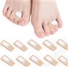 Jidyllic Raddrizzatore per Dita a Martello,10 Pcs stecche per dita dei piedi Tutore Dito a Martello Piede Protezione Dita Piedi per dita rotte,distorsioni, dita incassate e gonfie