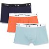 Dim Boxer Homme Originals X3 Corti, Blu fumé/Rosso/Blu Denim, XXL Uomo