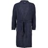 Adamo - Accappatoio da uomo blu scuro, taglie grandi, 2XL-12XL, modello Joey Blu XXXXXXXXXXL