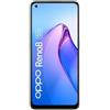 OPPO Reno8 Smartphone, MediaTek Dimensity 1300 5G, schermo AMOLED da 6,4 pollici, 50MP+8MP+2MP fotocamera posteriore, 32MP fotocamera frontale, RAM 8GB + ROM 256GB, 4500mAh 80W Supervooc, Shimmer Gold