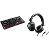 Numark Mixtrack Pro FX - Console DJ a 2 decks per Serato DJ con mixer DJ, scheda audio integrata, jog wheel capacitive e palette FX & Hercules HDP DJ45 - Professional DJ Headphones