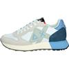 SUN68 Z35111 Sneakers Con Lacci In Tessuto/camoscio Uomo BIANCO 40