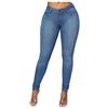 YOUCAI Jeans A Vita Alta Donna, Moda Elasticizzati Skinny Pantaloni, Donna Stretti Casuale Pantaloni Denim, Pantaloni Scarni Stretch Slim Matita,Blu,M