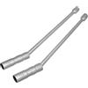 ZKTOOL 14mm 16mm Chiave a Bussola per Candele Magnetica a Snodo Universale | Bussola Candela Girevole con Prolunga CR-V da 3/8 a 12 Punti Parete Sottile. Attrezzi Professionale Rimozione Candele.