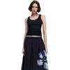 Desigual Gonna Lunga da Donna, Nero, M