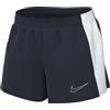 NIKE DX0128-451 W NK DF ACD23 Short K Branded Pantaloni Sportivi Donna Obsidian/White/White Taglia M