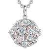 AEONSLOVE Collana Chiama Angeli Gravidanza Richiamo degli Angeli Gravidanza Ciondolo Mamma Incinta Bola Messicana Fiori di Ciliegio per Futura Neo Mamma Maternita