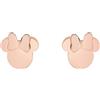 Disney Orecchini Disney Minnie, Acciaio Inossidabile con Fiocco per Bambini e Bambine, Gioielli Disney
