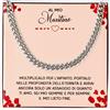 Bramart Collana Uomo Marito Fidanzato Ragazzo sei speciale Ti amo tanto - Idee Regali per lui per Natale anniversario - Cofanetto con DEDICA incluso