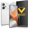 V-PORYADKU 2+2 Pezzi Pellicola Vetro Temperato Per Xiaomi Redmi Note 13 Pro Plus/Note 13 Pro+, 2 Pezzi Pellicola Protettiva e 2 Pezzi Pellicola Fotocamera, Anti-Impronte, Ultra HD, Anti-Graffio