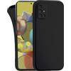 MyGadget Cover per Samsung Galaxy A51 4G - Custodia Protettiva in Silicone Morbido - Case TPU Flessibile - Ultra Protezione Antiurto & Antiscivolo Nero