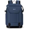 Lekeinchi Zaino da Viaggio Elegante per Donna Uomo, Zaino PC donna Impermeabile con Scomparto per Computer Portatile 15,6, Leggero Zaino Scuola Casual per Università Lavoro Tempo Libero Viaggi, Blu