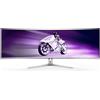 Philips 49M2C8900/00 Monitor PC 124,2 cm (48.9") 5120 x 1440 Pixel Bianco