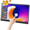 JOHNWILL Touchscreen portatile da 14 "/16" FHD 1920x1200 16:10 IPS Display Tipo-C HDMI