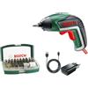 Bosch Avvitatore a batteria Svitavvita Senza fili Cordless Ricaricabile 3.6 V 215 Rpm - 06039A800S IXO V