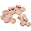 JOWE 25 pezzi tappi copriforo in faggio per fori da 15 mm - Prodotti in Austria - diametro tappi 20 mm