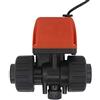 OemClima Multiuso - Pvc valvola 2 vie motorizzata per tubi di pvc e filetto elettrovalvola plastica valvola sfera pvc 1/2 3/4 1 pollice DC 6v 12v 24v (DC 12v, 1 polllice DN25)