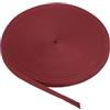 PATIKIL Nastri in Sbieco di Cotone 1cm 45m Nastro Cotone Twill Nastro Rilegatura Fettuccia Spina Pesce per Cucito Regalo Avvolgimento Artigianato Fai Da Te Scuro Rosso