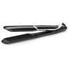 BaByliss ST397E Piastra Lisciante con Rivestimento in Titanium-Ceramic, Funzione Ionica Anti-crespo, Funzione Protect, Funzione Intense, 6 Temperature, Nero/Argento