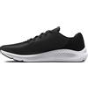 Under Armour Ua Charged Pursuit 3, Scarpa da corsa Uomo, Black Black White, 45.5 EU