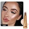 Lucoss Contour Wand Illuminante Viso Makeup Correttore Stick Liquido Blush in Crema con Applicatore Cuscino,Fard Crema Naturale Miscelabile